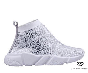 RARE Bling Sock Style Sporty Trainers