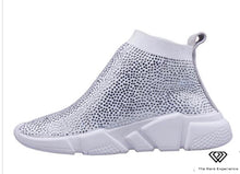 Load image into Gallery viewer, RARE Bling Sock Style Sporty Trainers