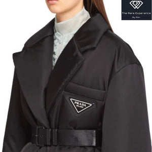 “PRADA Me” Nylon Puffer Blazer