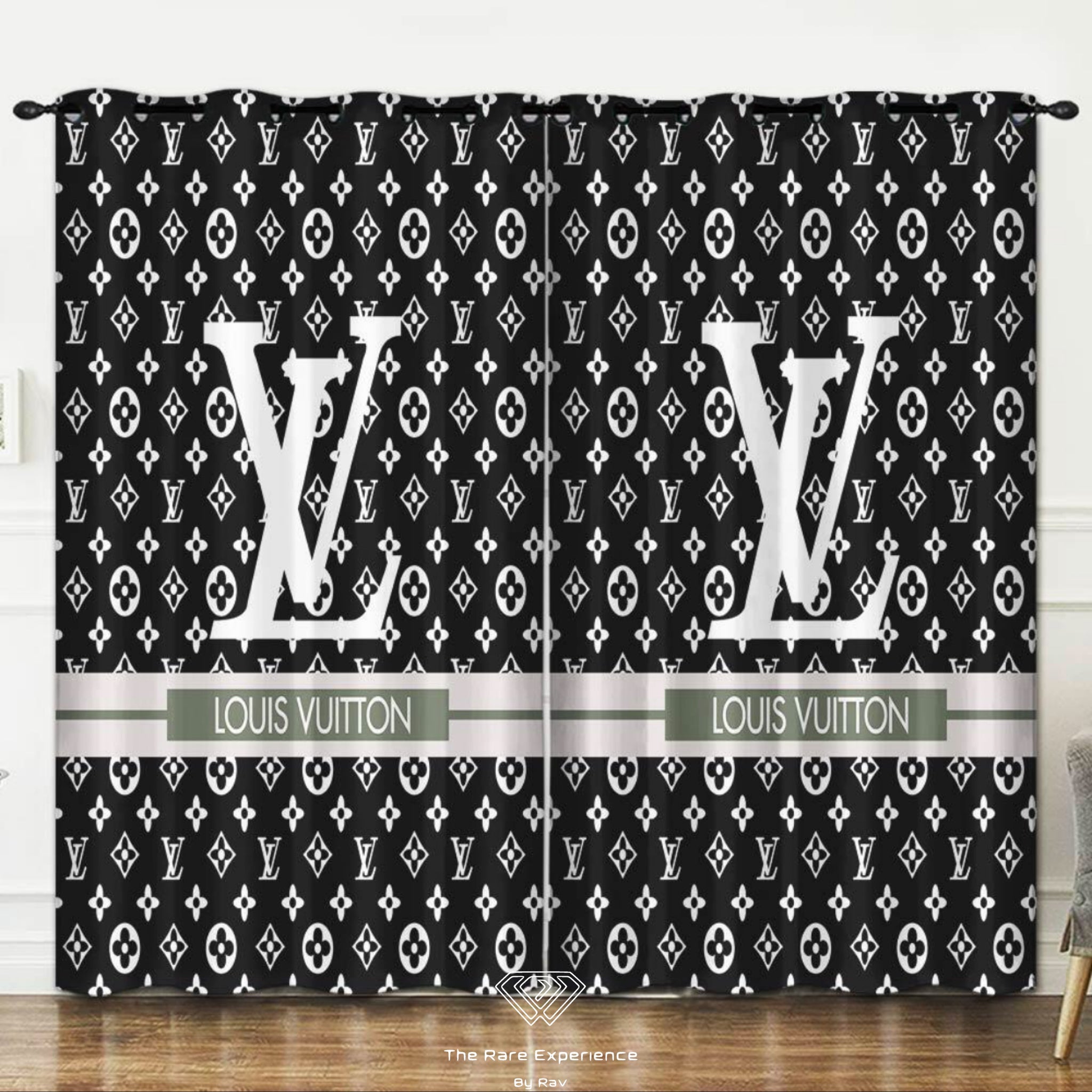 LUXE Designer Bathroom/ Bedroom Curtains – The Rare Experience by Recherché  Rav