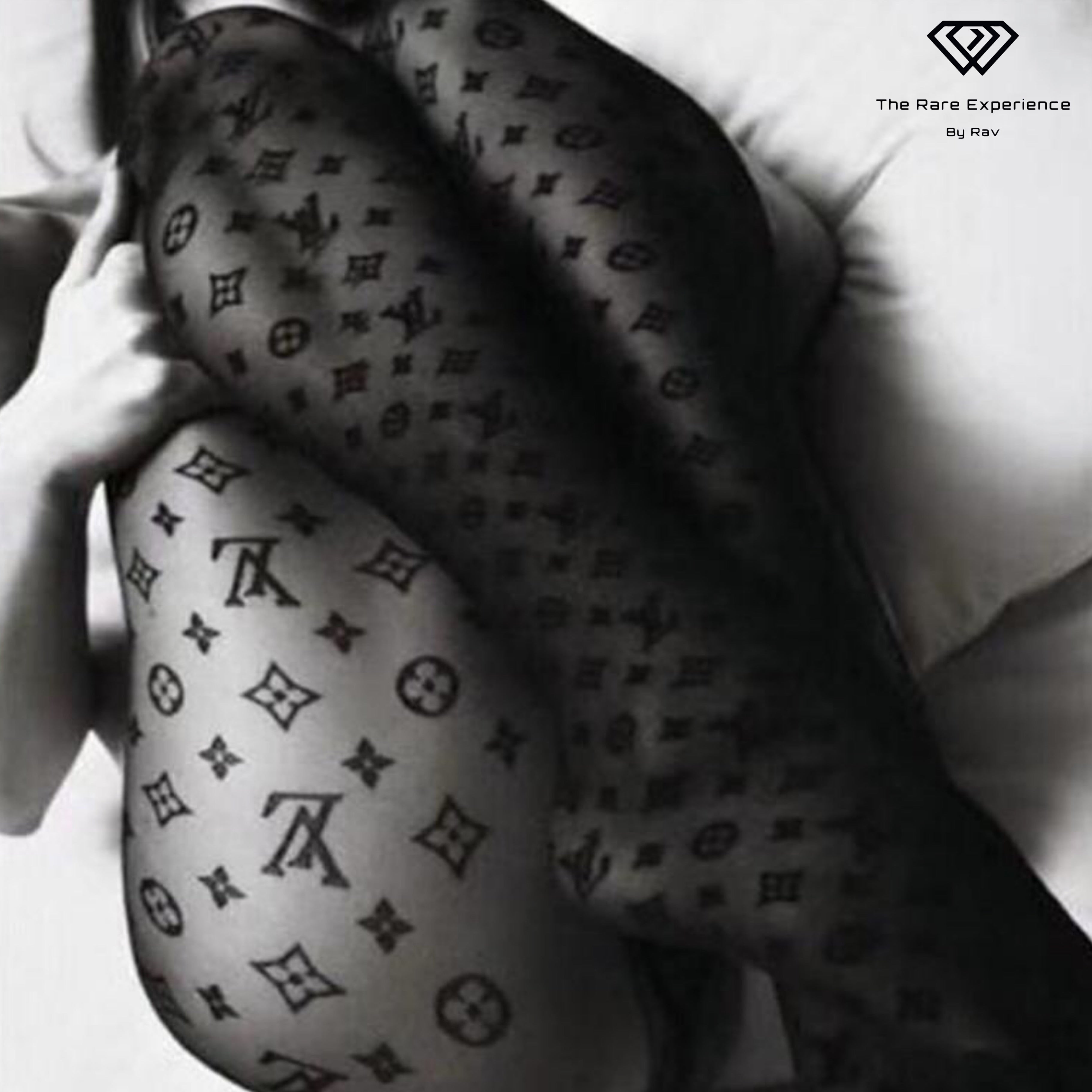 Black Louis Vuitton Stockings –