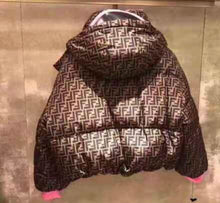 Load image into Gallery viewer, FF Logo Reversible Down Coat