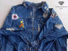 Load image into Gallery viewer, Luxury Denim Jacket