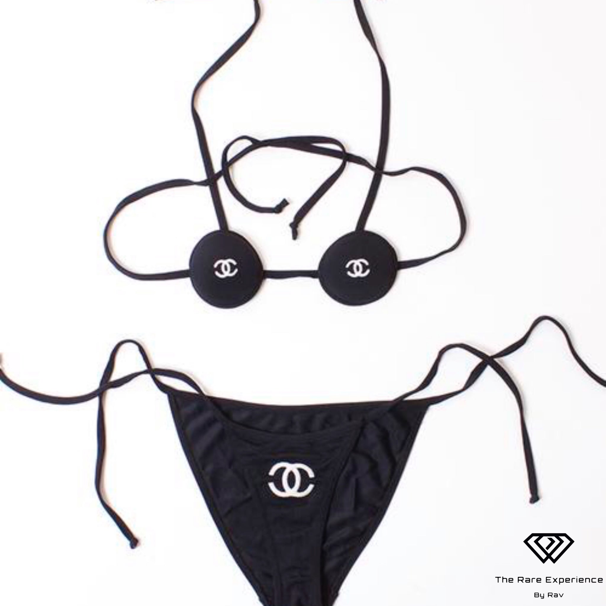 Rare CHANEL Bikini Swimsuit at Rice and Beans Vintage