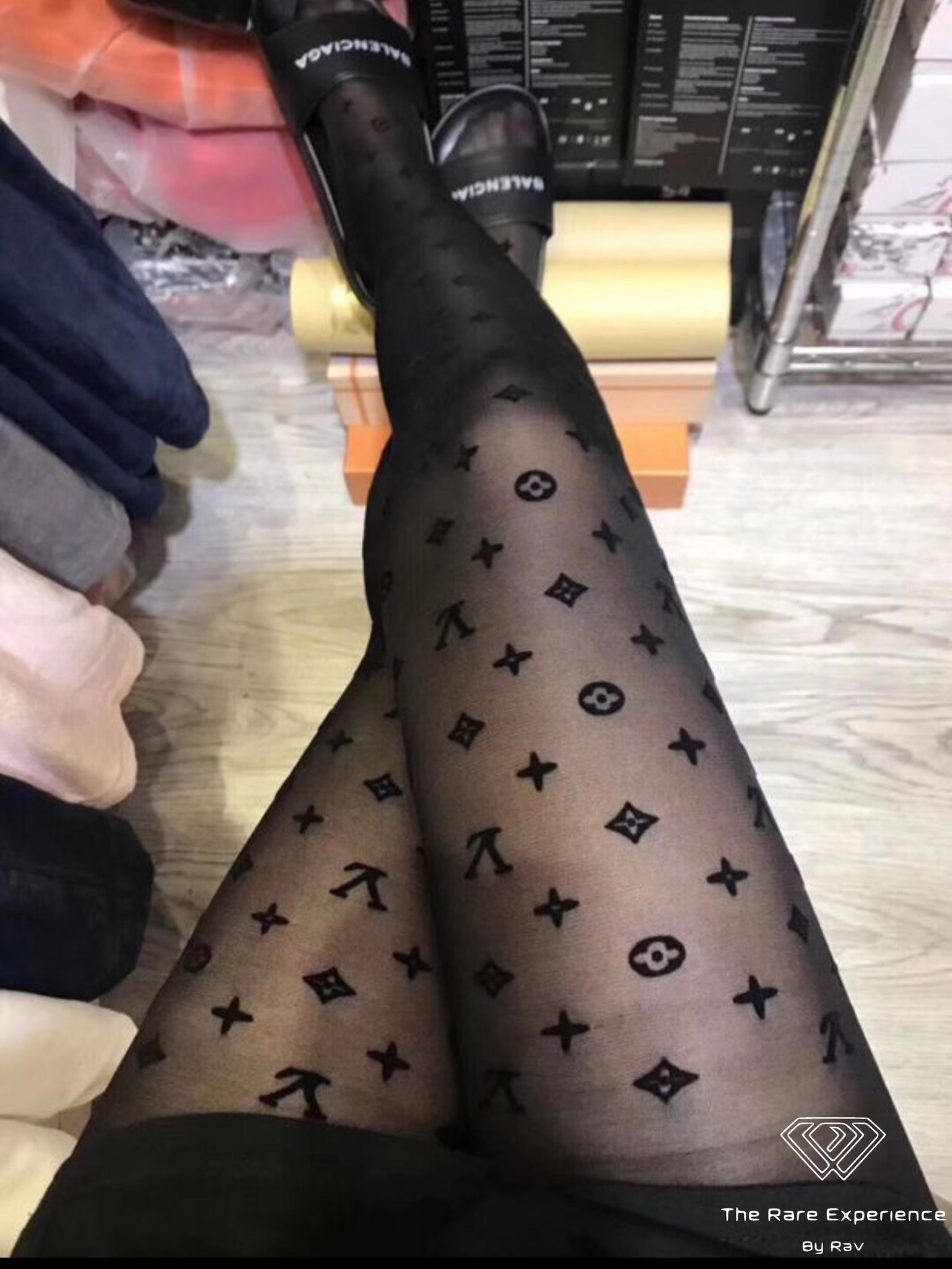 WOW!!! Might need these Louis Vuitton Hosiery