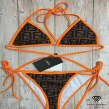 Load image into Gallery viewer, Designer Logo Bikini swimsuit