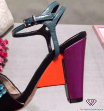 Load image into Gallery viewer, RARE *FENDI “Color Blocks” High Heels