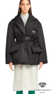 “PRADA Me” Nylon Puffer Blazer