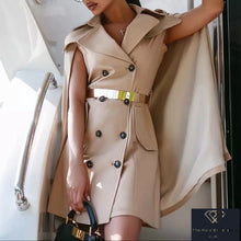 Load image into Gallery viewer, RARE “Adrienne” Caped Peacoat