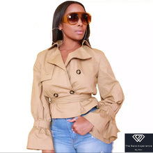 Load image into Gallery viewer, RARE “Dominique” Trench-Jacket