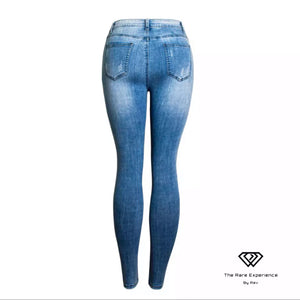 RARE “Pearl Distressed” Jeans