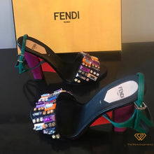 Load image into Gallery viewer, RARE *FENDI “Color Blocks” High Heels