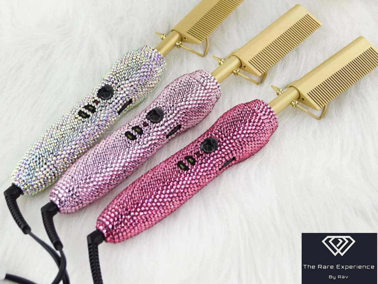 RARE Glamour Hair Straightener Hot Comb