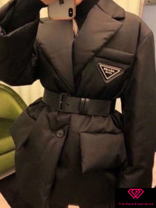 “PRADA Me” Nylon Puffer Blazer
