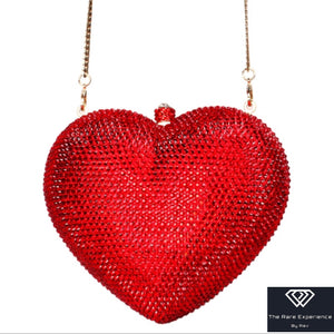 RARE Heart “cocktail” Clutch