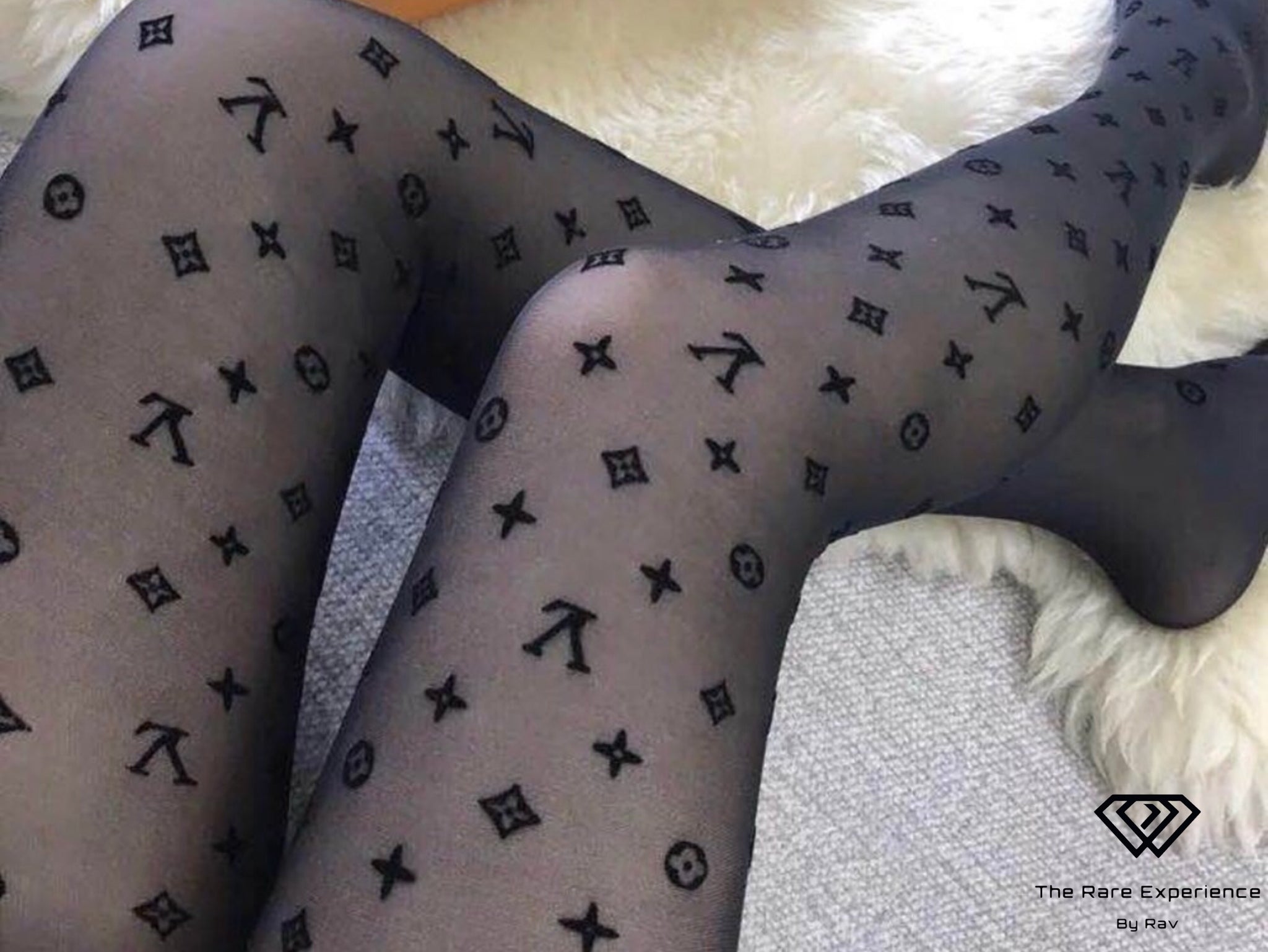 Chic Louis Vuitton LV designer luxury stockings tights only $49 –  charityshop