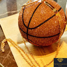 Load image into Gallery viewer, RARE “BBall Bling” Messenger Clutch